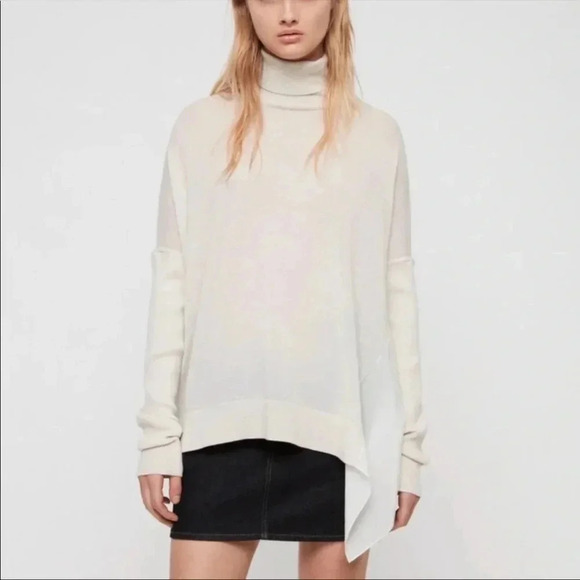 AllSaints merino wool blend sweater - Picture 1 of 7
